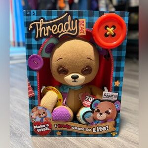 Brand New Interactive Plush Toy with Real Emotions Thready Bear